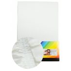 White fitted sheet 140-160cmx200cm 