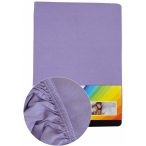 Colored fitted sheet 180-200cmx200cm purple 