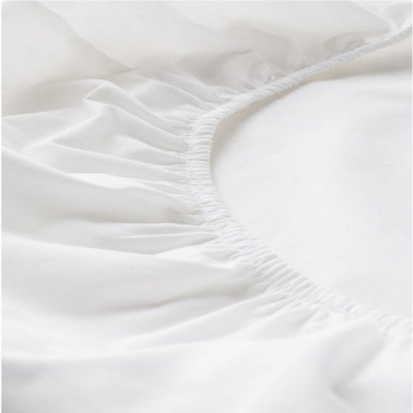 White fitted sheet ömlesztett 140-160cmx200cm