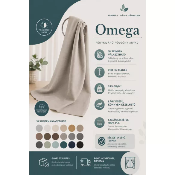Omega Dimout mintasál