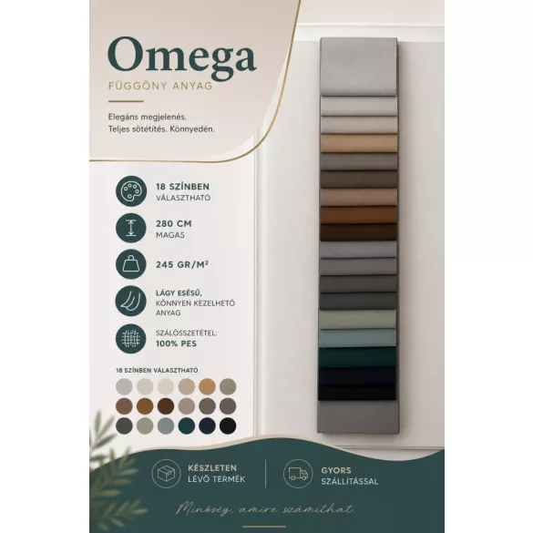 Omega Dimout mintasál