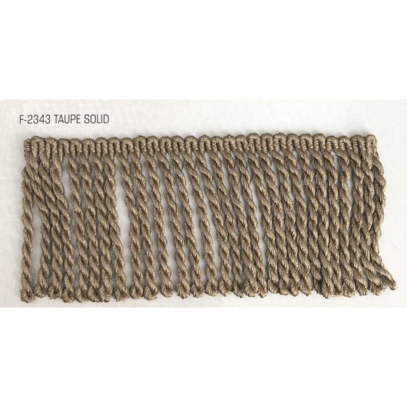Paszomány Taupe Solid  F-2343 "Hosszú rojt"