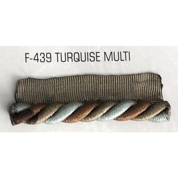 Paszomány Turquise Multi  F-439 Vastag zsinór (bevarrós)
