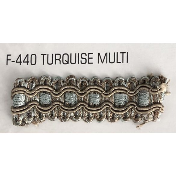 Paszomány Turquise Multi  F-440 Lapos bortni