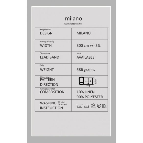 Milano mintasál