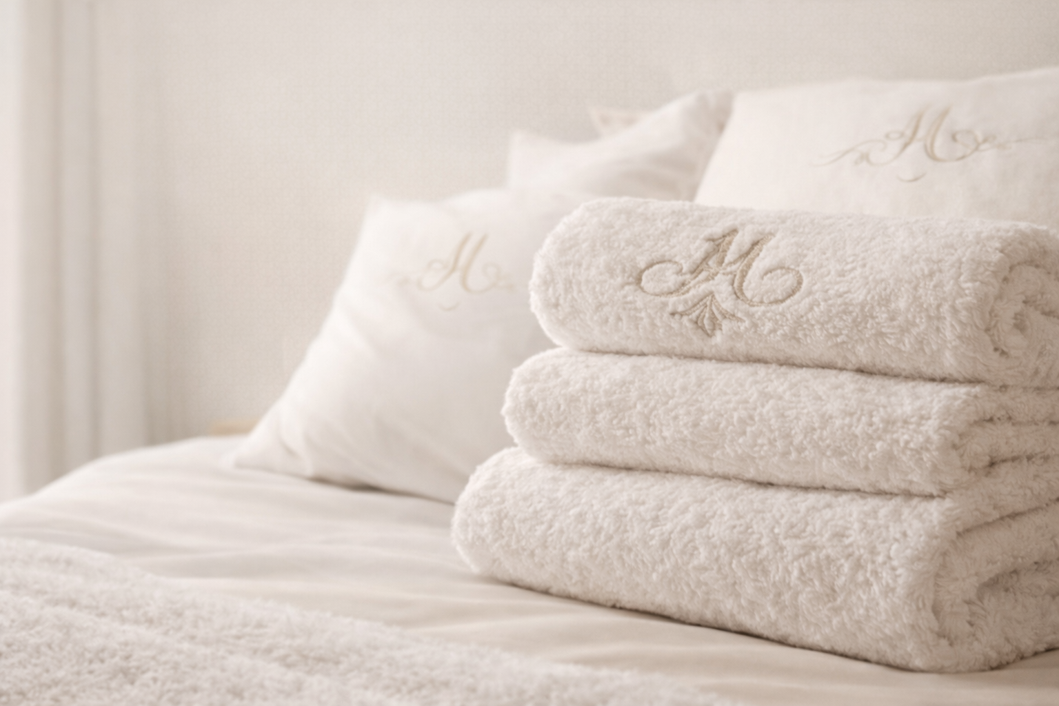 Egyedi logózott szállodai törölközők